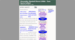 Desktop Screenshot of glovemittoi.com